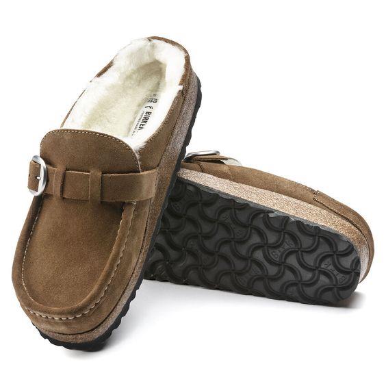 BIRKENSTOCK LADIES BUCKLEY SHERLING SHOE