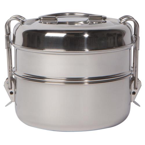 DANICA- TIFFIN 2 TIER SIMPLY STEEL LUNCH CONTAINER