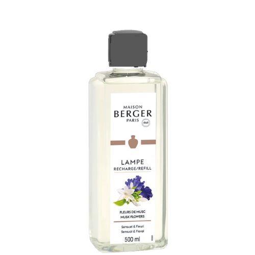 LAMPE BERGER- MUSK FLOWER LAMPE FUEL REFILL 500ML