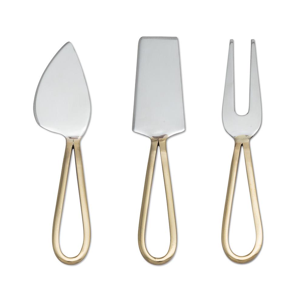 ABBOTT- Loop Handle Cheese Tools. Set of 3