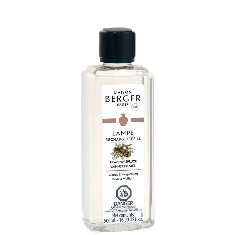LAMPE BERGER - HEAVENLY SPRUCE LAMPE FUEL REFILL 500ML
