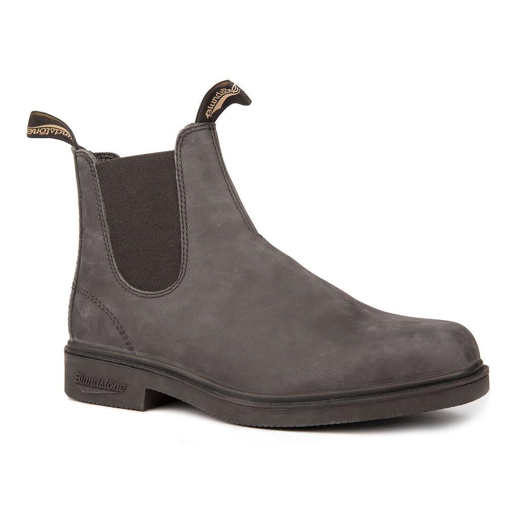 BLUNDSTONE- MEN'S 1308- CHISEL TOE RUSTIC BLACK