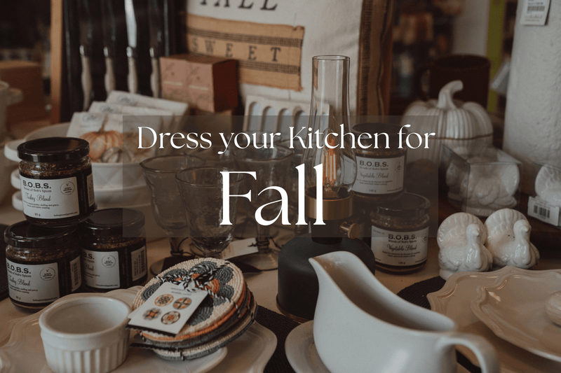 Dress Your Kitchen for Fall with Bigley's Cottage Kitchen