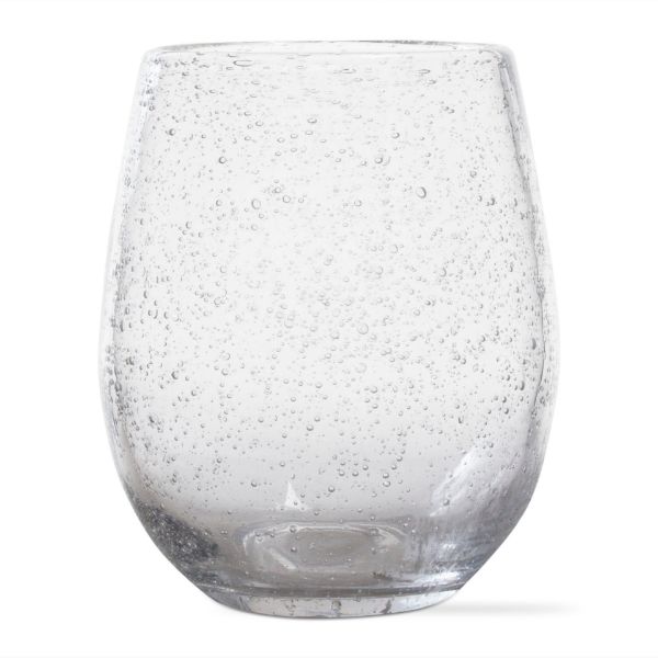 TAG- BUBBLE GLASS STEMLESS WINE GLASS