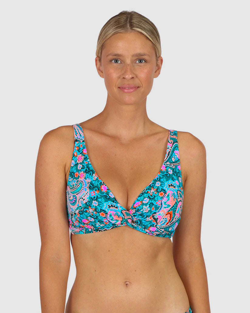 BAKU- WOMEN'S SOUTH BEACH D-DD CUP TWIST SWIM TOP
