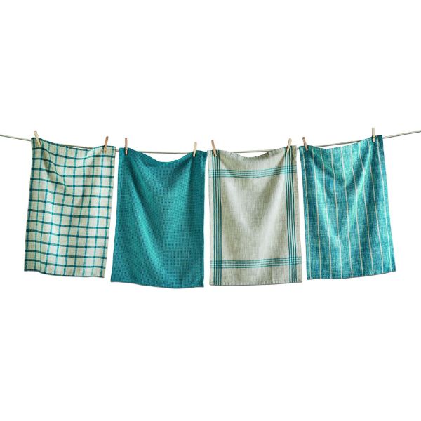 TAG- SET OF 4 CANYON WOVEN DISH TOWEL