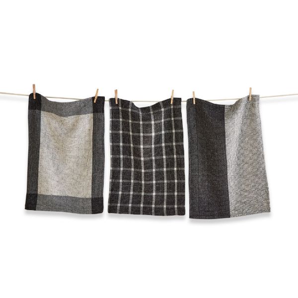 TAG- SET OF 3 MAE WAFFLE WEAVE DISH TOWEL
