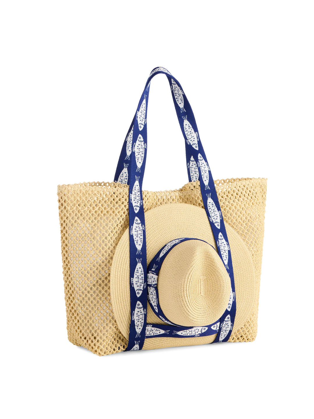 SHIRALEAH - FISHER TOTE AND HAT SET