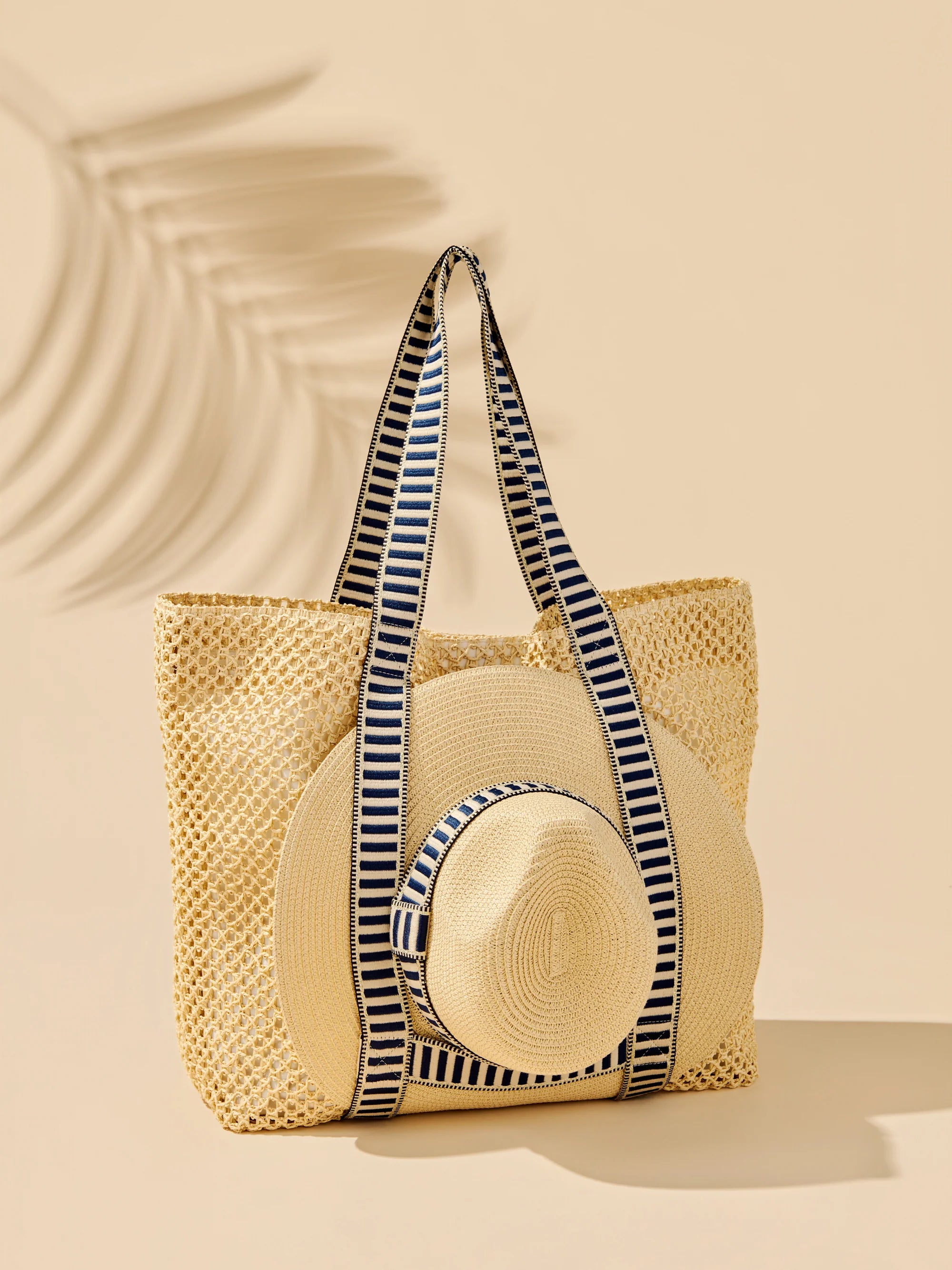 SHIRALEAH - DORIAN TOTE AND HAT SET