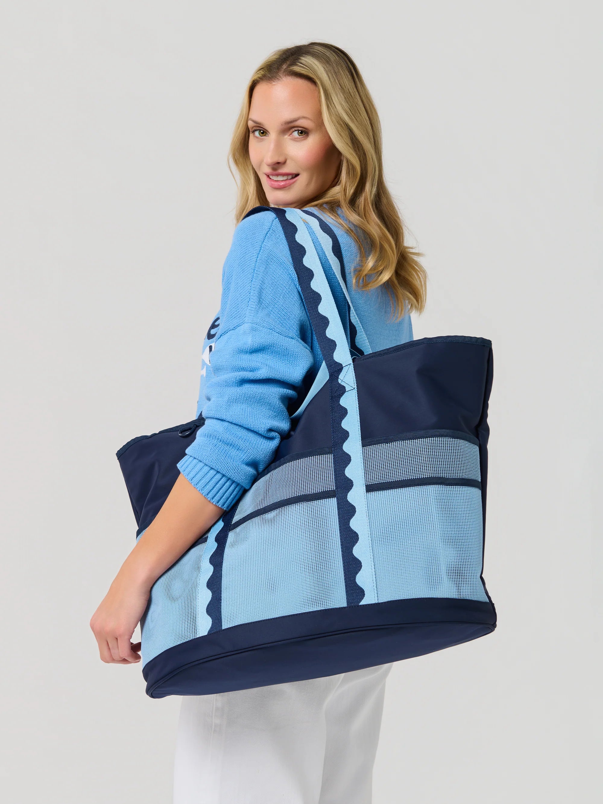 SHIRALEAH - CAMDEN NEOPRENE TOTE