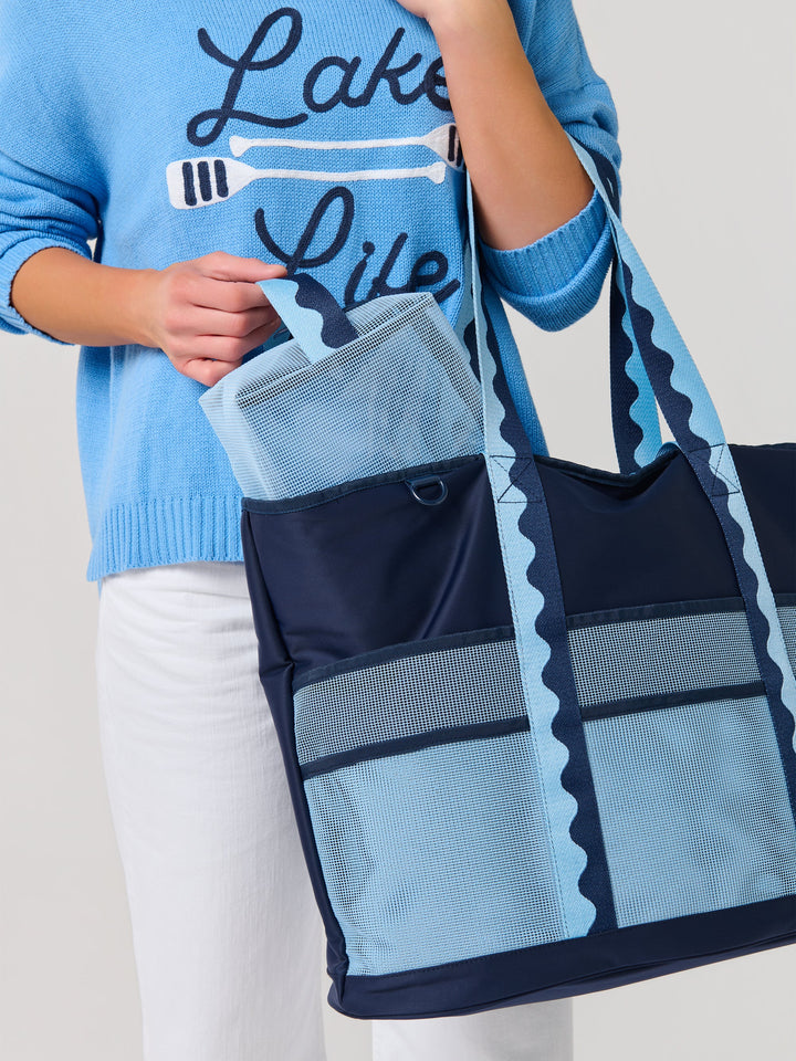 SHIRALEAH - CAMDEN NEOPRENE TOTE