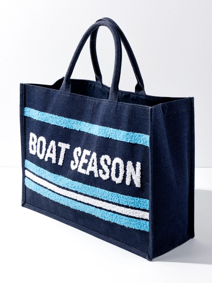 SHIRALEAH - "BOAT SEASON" BEACH BAG