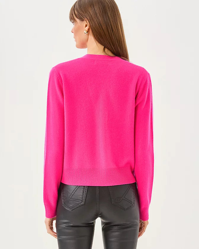 LILLY PULITZER - WOMEN'S TIPPERY CASHMERE CARDIGAN