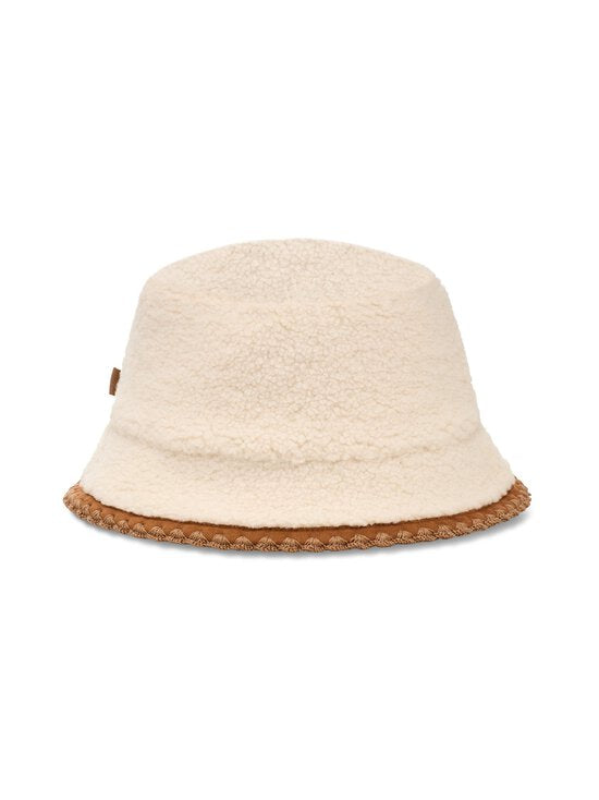 UGGfluff Scalloped Hat UGG バケハ 白 UGG - WOMEN'S UGGFLUFF SCALLOPED HAT – Bigley Shoes and Clothing