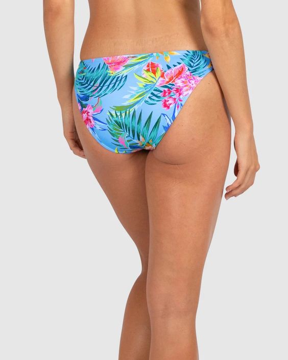 BAKU- WOMEN'S BERMUDA FLORAL HIPSTER SWIM BOTTOM