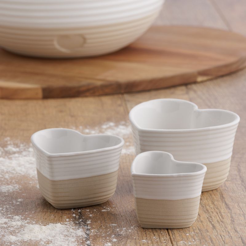 MASON CASH -RUSTIC MEASURING CUPS S/3