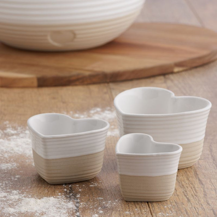MASON CASH -RUSTIC MEASURING CUPS S/3