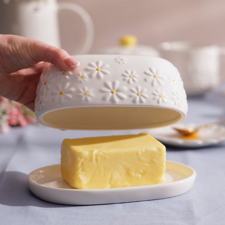 PRICE & KENSINGTON - DAISY BUTTER DISH