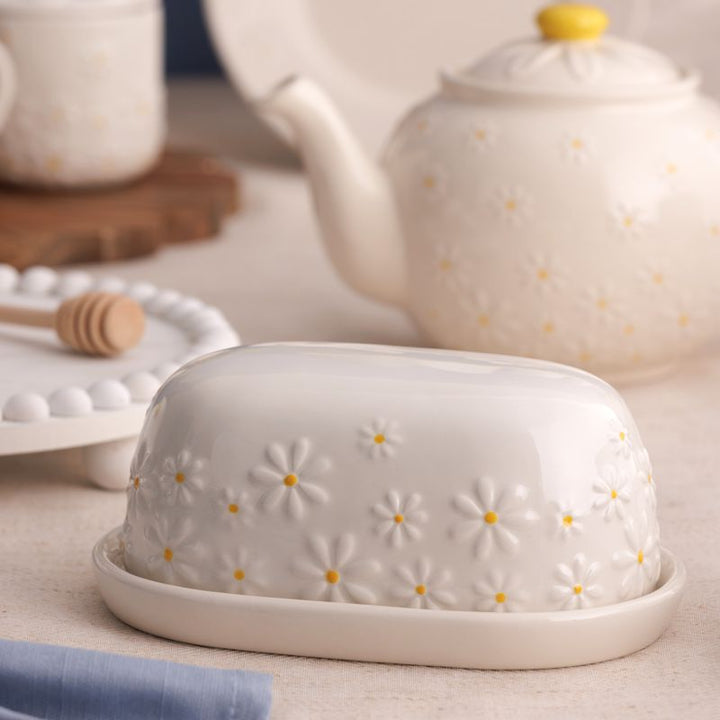 PRICE & KENSINGTON - DAISY BUTTER DISH