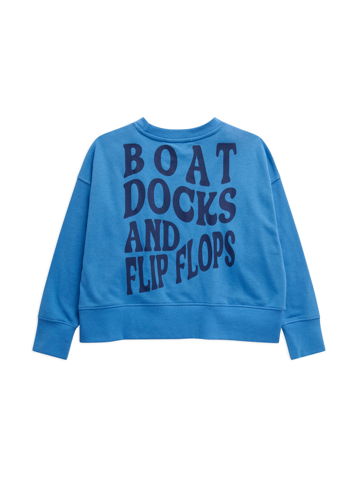 SHIRALEAH - BOAT DOCKS AND FLIP FLOPS SWEATER