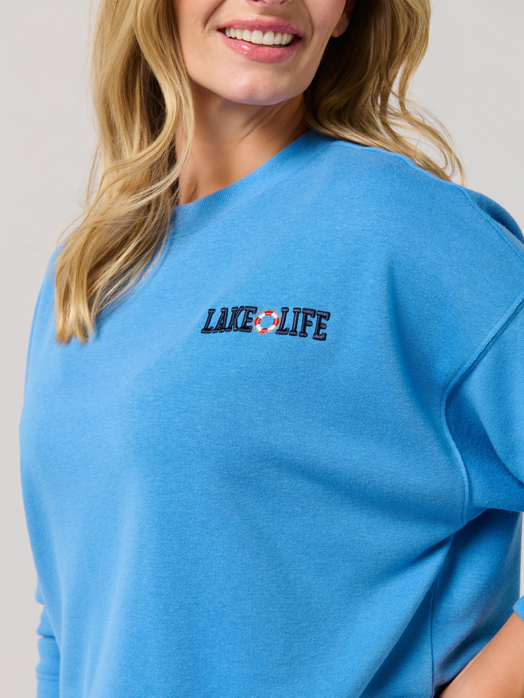 SHIRALEAH - BOAT DOCKS AND FLIP FLOPS SWEATER