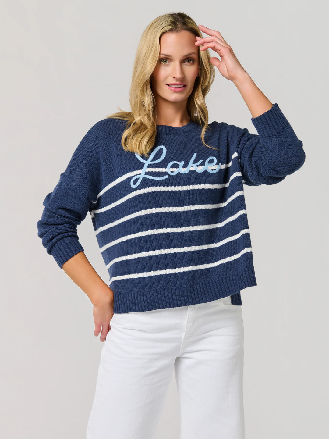 SHIRALEAH - LAKE RELAXED FIT SWEATER