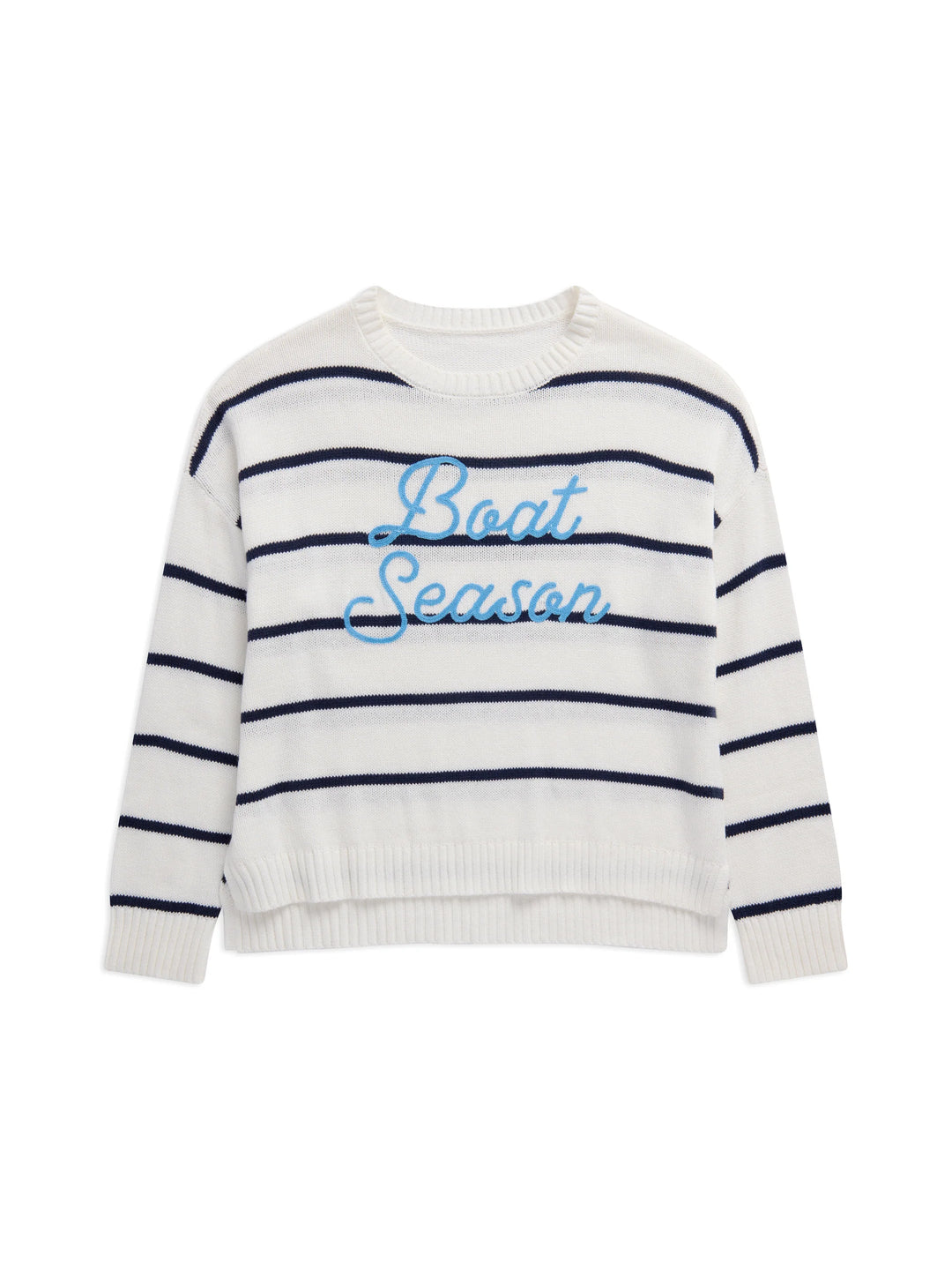 SHIRALEAH - BOAT SEASON RELAXED FIT SWEATER
