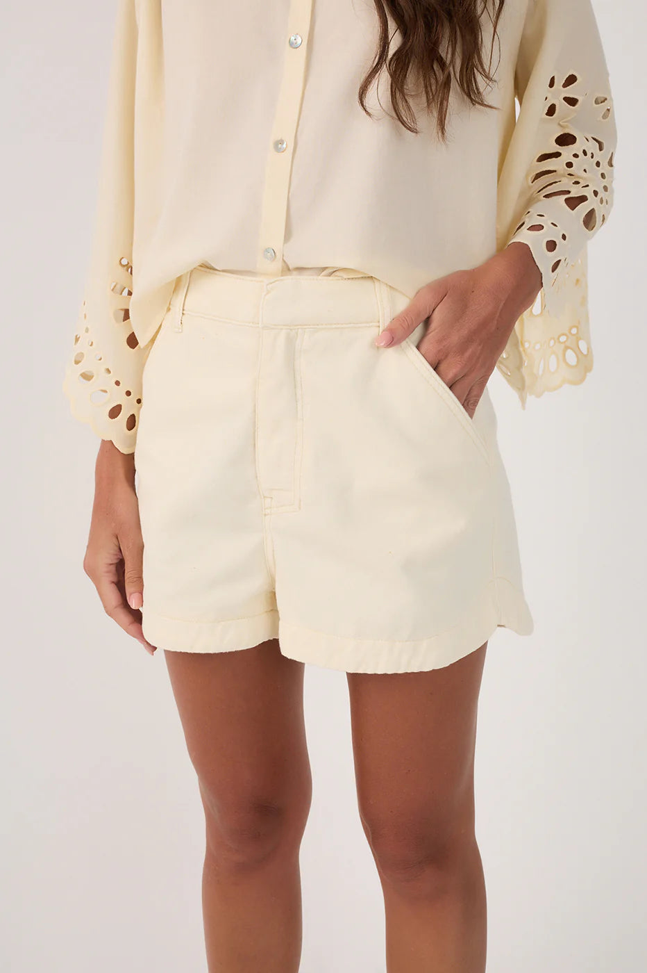 DRESS TO - WOMEN'S COTTON TWILL SHORTS