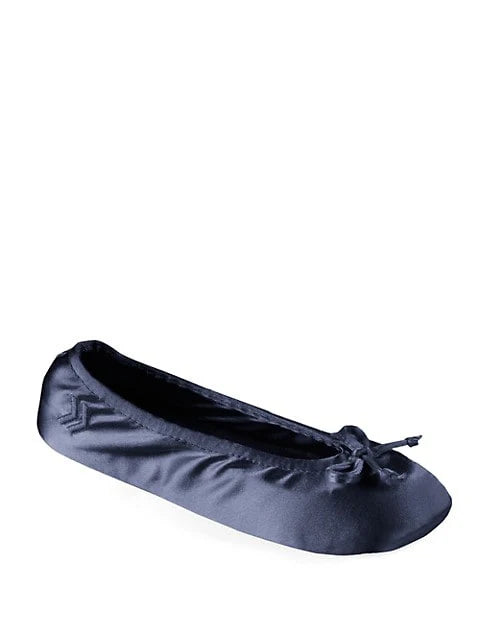 ISOTONER - WOMEN'S Classic Satin Ballerina Slipper