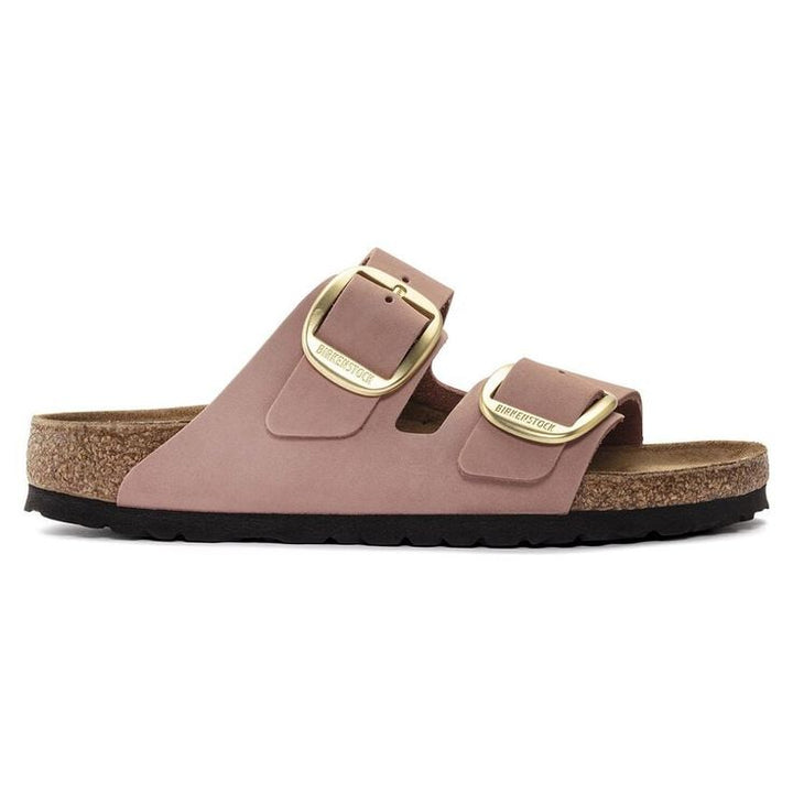 BIRKENSTOCK- ARIZONA BIG BUCKLE NUBUCK LEATHER SANDAL