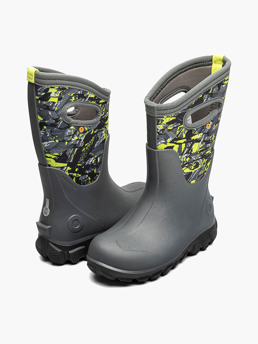 BOGS - KID'S CLASSIC SEAMLESS EDGY CAMO BOOT