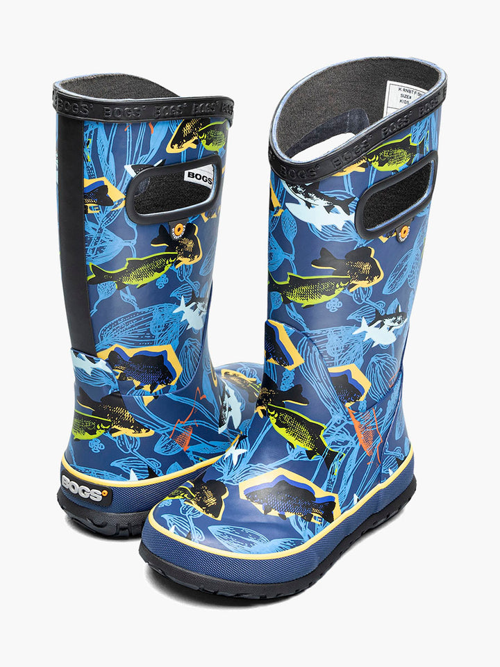 BOGS - KIDS RAINBOOT FISH