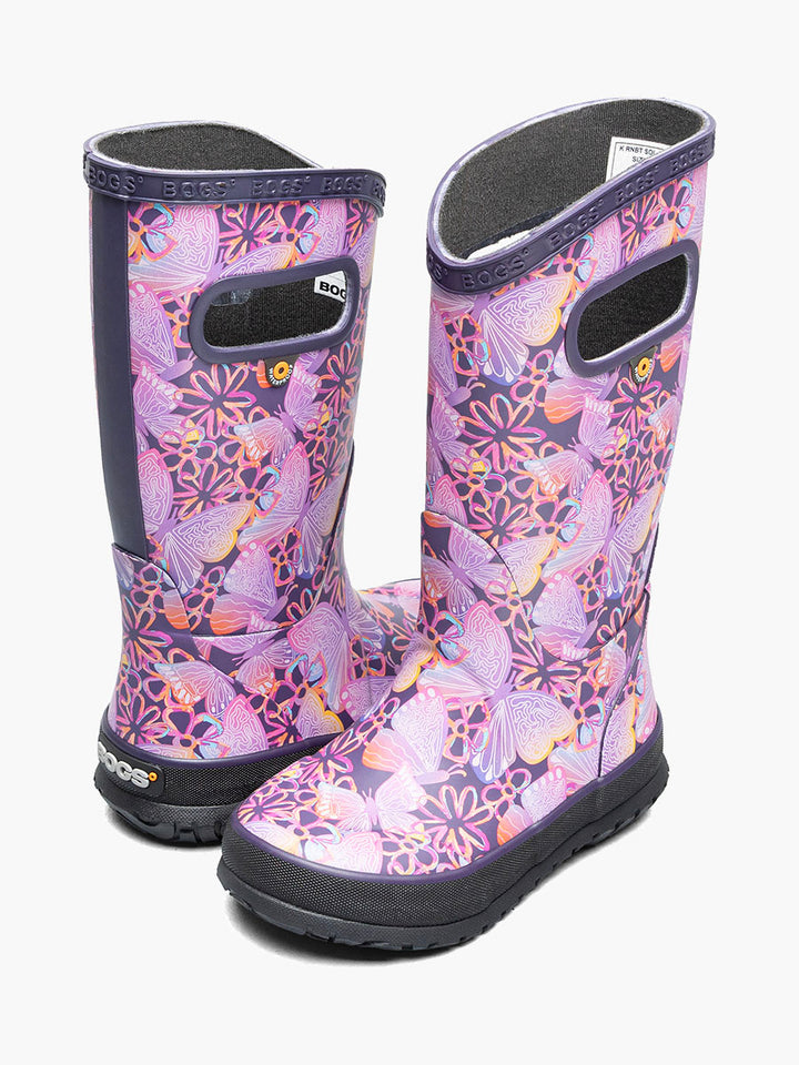 BOGS - KIDS RAINBOOT SOLAR BUTTERFLY