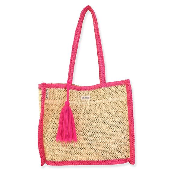 SUN N' SAND- WOMEN'S KIRA SHOULDER TOTE BAG