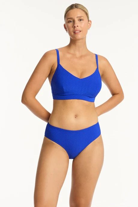 SEA LEVEL- WOMEN'S HONEYCOMB SWIM TOP