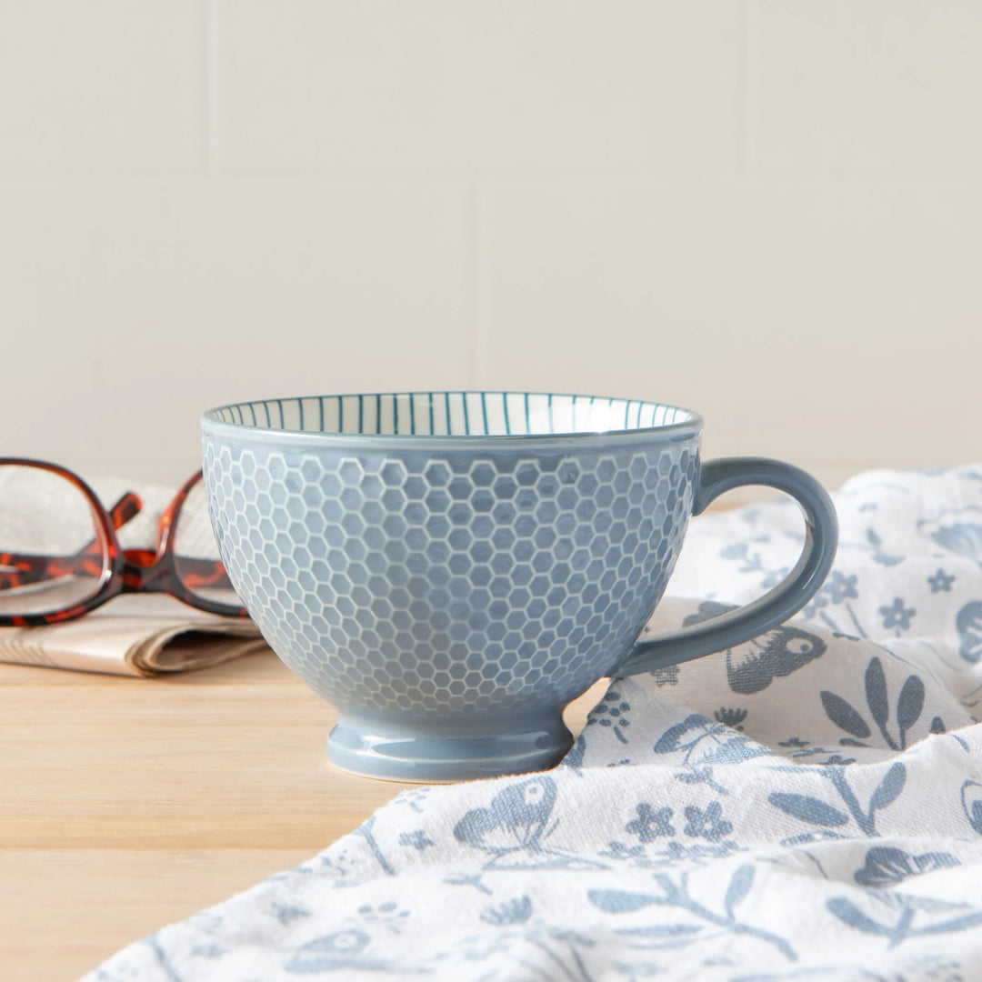DANICA - MUG LATTE SLATE BLUE