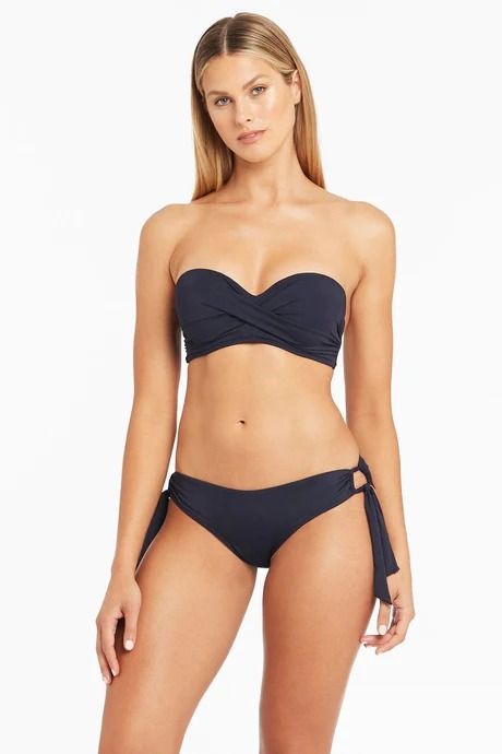 SEA LEVEL- WOMEN'S ESSENTIALS TIE SIDE SWIM BOTTOM