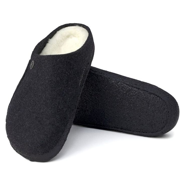 BIRKENSTOCK- ZERMATT SHEARLING WOOL FELT SLIPPER