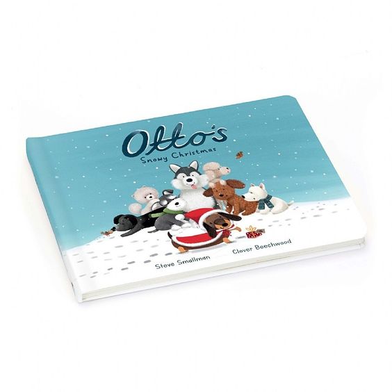 JELLYCAT- OTTO'S SNOWY CHRISTMAS BOOK