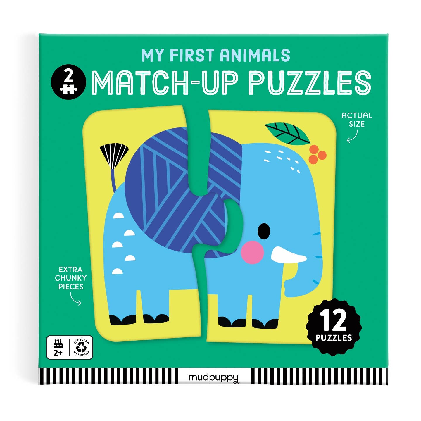 My First Animals 2 Piece Match-up Puzzles