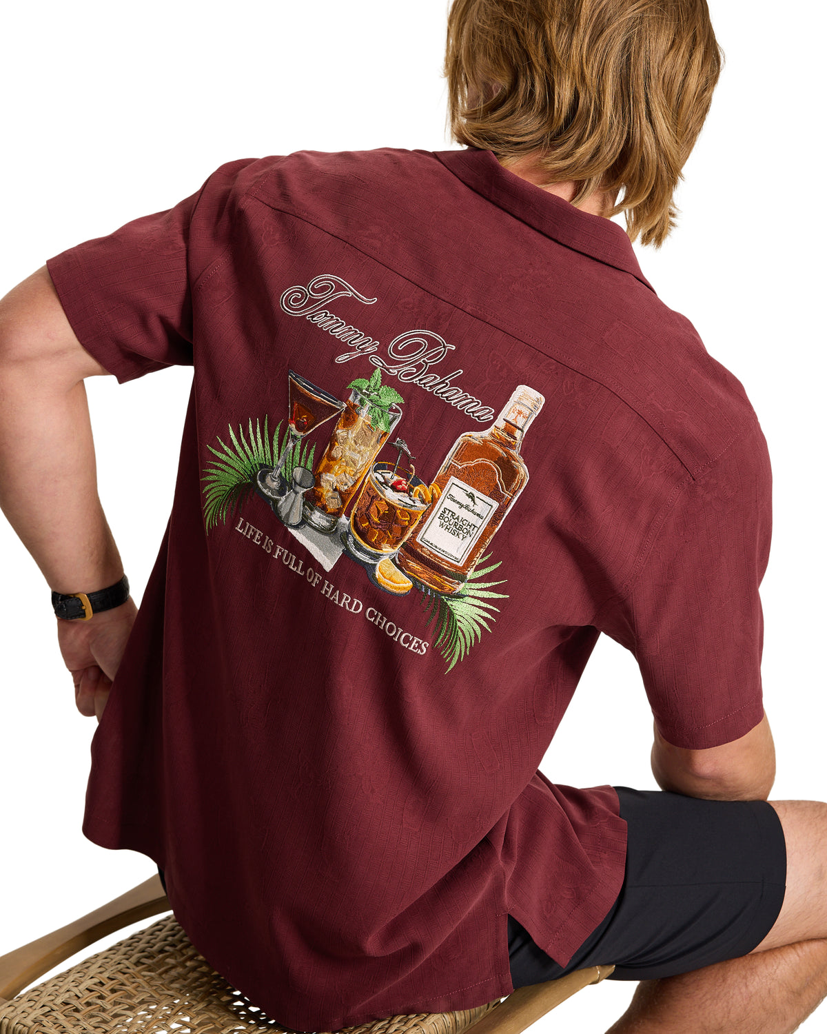 TOMMY BAHAMA - LIFE IS FULL OF HARD CHOICES SHIRT