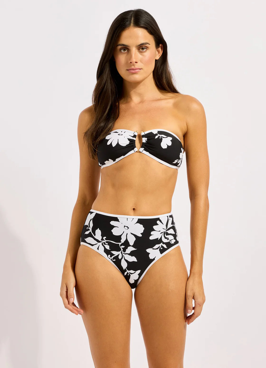 SEAFOLLY - RING FRONT BANDEAU