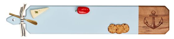 SOPHISTIPLATE- ANCHOR CHEESE BOARD WITH SPREADER