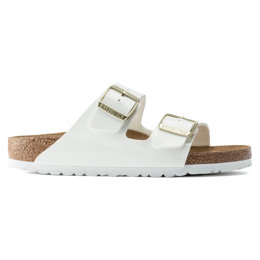 BIRKENSTOCK- WOMEN'S ARIZONA BIRKO-FLOR PATENT SANDAL