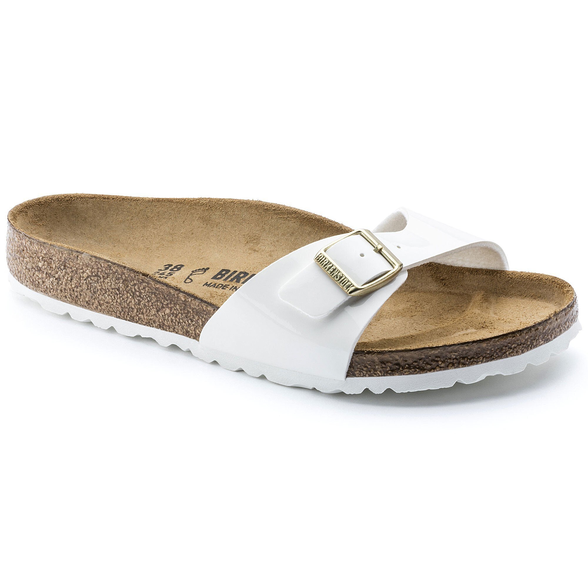 BIRKENSTOCK- WOMEN'S MADRID BIRKO-FLOR PATENT SANDAL