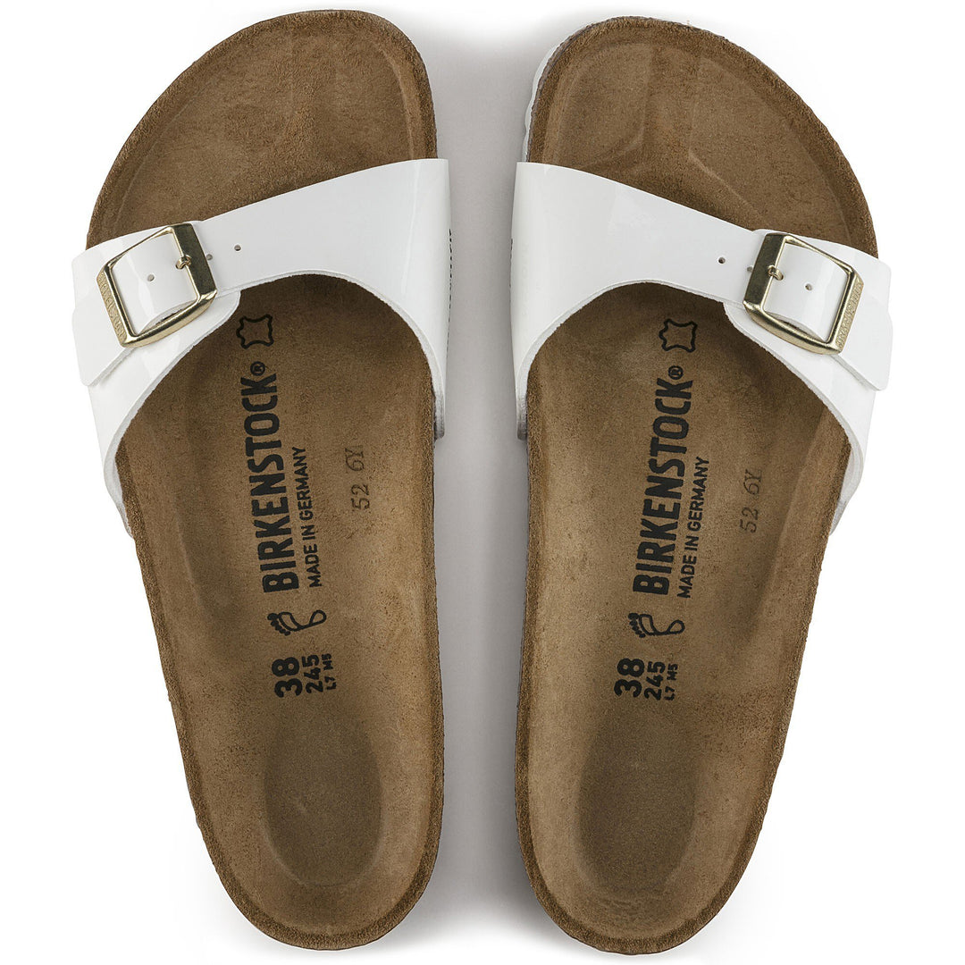 BIRKENSTOCK- WOMEN'S MADRID BIRKO-FLOR PATENT SANDAL