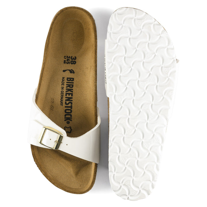 BIRKENSTOCK- WOMEN'S MADRID BIRKO-FLOR PATENT SANDAL