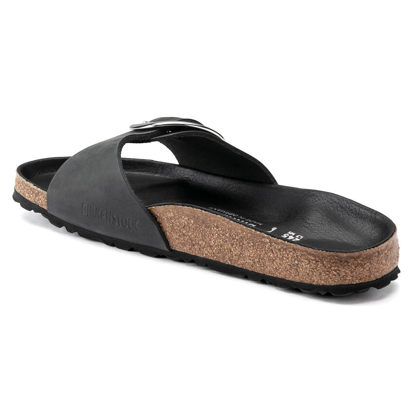 BIRKENSTOCK- WOMEN'S MADRID BIG BUCKLE OILED LEATHER SANDAL