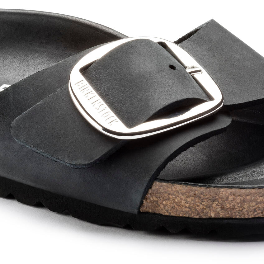 BIRKENSTOCK- WOMEN'S MADRID BIG BUCKLE OILED LEATHER SANDAL