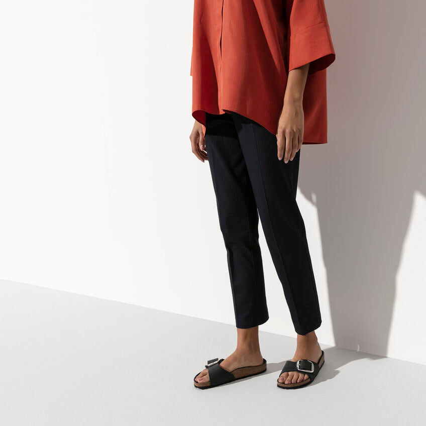 BIRKENSTOCK- WOMEN'S MADRID BIG BUCKLE OILED LEATHER SANDAL